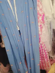 輸入ブルー ルームウェア