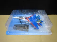 【フィギュア】エアファイター コレクション Su-27 FLANKER Russian Air Force Russian Knights 2005 戦闘飛行機 1/100Scale ※付録のみのサムネイル