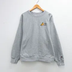 XL/古着 長袖 チャンピオン Champion リバースウィーブ メンズ 00年代 00s Northeast クルーネック グレー 霜降り 26mar19