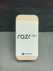 新品未開封 SIMフリー MOTOROLA razr 50d 256GB ホワイトマーブル色のサムネイル
