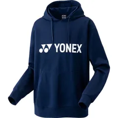 YONEX ヨネックス UNI パーカー(ビッグシルエット) テニス ＷＵＰニットジャケット (31061-019)、ネイビーブルー