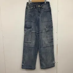 MICHAEL KORS マイケルコース パンツ デニム、ジーンズ ストレッチデニムのワイドレッグカーゴジーンズ MT4905HEB1のサムネイル