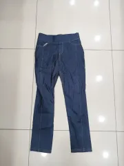 スリム サイズ77 ウエストゴム レギンス デニムパンツ 中古