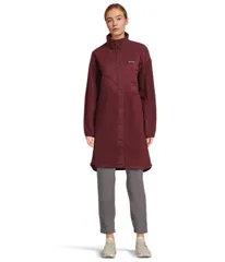 コロンビア レディース アウター コート フリース Columbia Cloud Point Long Fleece Rich Wine ワイン