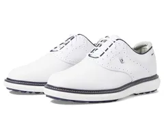 フットジョイ メンズ シューズ スニーカー FootJoy Traditions WhiteNavy 1 ホワイトのサムネイル