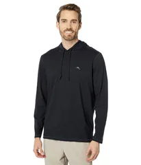 トッミーバハマ メンズ アウター パーカー・スウェット Tommy Bahama Bali Beachoodie Long Sleeve Black ブラック