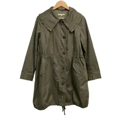 LAURAASHLEY(ローラアシュレイ) コート サイズ11 M レディース美品  - カーキ 長袖/フリル/ジップアップ/秋/冬のサムネイル