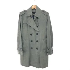 BURBERRY BLACK LABEL バーバリーブラックレーベル ツイードトレンチコート サイズ:M ライナー付き    グレー メンズ / 240001195821