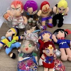 M-0230【美品中古品】◆ 昭和レトロ 平成レトロ レトロアニメ レトロゲーム キャラクター 当時ものぬいぐるみ 10体まとめ ◆