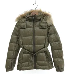 BURBERRY LONDON バーバリーロンドン フーデッドダウンジャケット サイズ:40 ハンガリーグースダウン使用    カーキ レディース / 241007003784のサムネイル