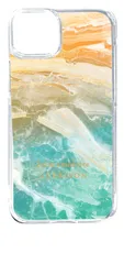【新品未使用】iPhone14 Plus アイフォン14プラス クリア ハードケース 大理石 (グリーンフローライト) マーブル ストーン おしゃれ かわいい 