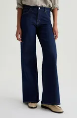 エージー レディース ボトムス デニムパンツ ワイドレッグ ジーンズ AG Saige Mid Rise Wide Leg Jeansymmetry