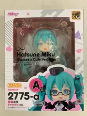 【未開封】A賞 ねんどろいど 初音ミク めがね×カフェVer. 「グッスマくじ 初音ミク 2025 Autumn」