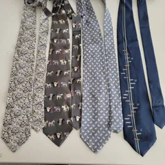 極美品　高級ネクタイ　ブランド　シルク100％4本まとめ売り