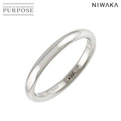 美品】俄 NIWAKA ことほぎ Pt950 プラチナ ダイヤ リング 7号 - メルカリ