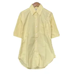 美品 BROOKS BROTHERS ブルックスブラザーズ ブラックフリース オックスフォード BDシャツ サイズ1 イエロー レディース 古着 中古 USED