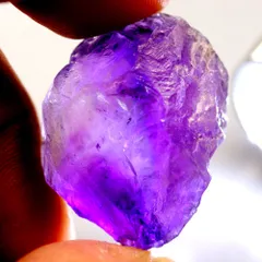 【世界の原石:アメジスト 70.25ct:9586】非加熱 ブラジル産 紫水晶 Natural Large Size Amethyst Rough 鉱物 宝石 標本 jewelry Brazil