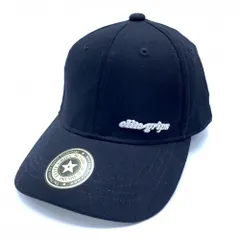 【超美品】エリートグリップ キャップ 黒 ロゴシルバー ONE SIZE FITS MOST   ゴルフウェア elite gripsのサムネイル
