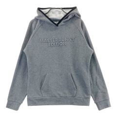 MASTER BUNNY EDITION インナーフードパーカー薄手 ロゴ M - メルカリ