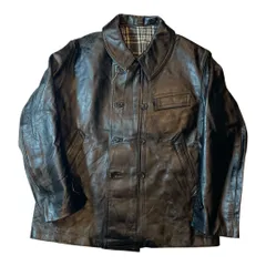 50s〜　France corbusier leather jacket / 50年代製〜 フランス コルビジェ レザージャケット　【F162】のサムネイル