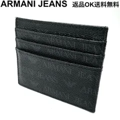 【返品OK】ARMANI JEANS アルマーニジーンズ カードケース ブラック 8ポケット【D467901231804ミ2604】
