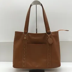Hush Puppies' ハッシュパピー トートバッグ ブラウン レザー SGKY26-1249のサムネイル