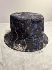 24SS✨エルメス HERMES フレッド•サングルH バケットハット 麻×綿