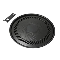 タ　岩谷産業 ／ Iwatani　イワタニ　アクセサリーシリーズ　焼肉プレート　ブラック　【訳アリ】