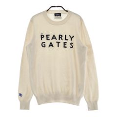 PEARLY GATES ホワイト セーター サイズ1 - メルカリ