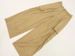 未使用品 ワンタックカーゴパンツ M相当 ブラウン系   中古