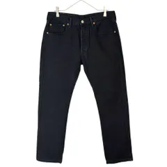 Levi's リーバイス 501 デニムパンツ ブラック(メンズ W33 L32)中古 古着 X8420