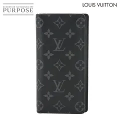 新品同様 ルイ ヴィトン LOUIS VUITTON モノグラム エクリプス ポルトフォイユ ブラザ 二つ折り 長財布 M61697 90320732