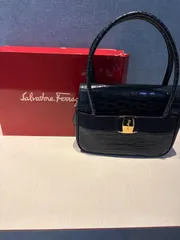 Ferragamo ヴィラ リボン 2way バッグ