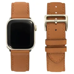 【新品】 MODIGI コンパチブル Apple Watch用 バンド アップルウォッチ バンド レザー ベルト 本革 高級手作り Veau Swift 皮ベルト 40mm 41mm 42mm 44mm 45mm 46mm 49mm Ultra 1/2/  0