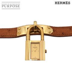 稼働 Hermes ケリーウォッチ 腕時計 ゴールド 純正ベルト 3642 - メルカリ