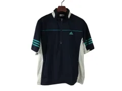 お買い得品！【中古ゴルフウェア】adidas(アディダス) 半袖ブルゾン 3L