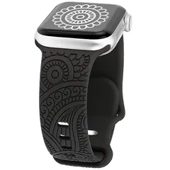 【新品】 コンパチブル Apple Watch バンド シリコン 42／44／45／46／49mm アップルウォッチ スポーツバンド 男女兼用 柔らかい あっぷるうぉっち 交換ベルト 彫刻入り レーザーデザイン 通気 防汗 耐衝撃 おしゃれ ベルト for 0