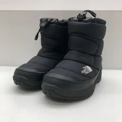THE NORTH FACE  ヌプシ ブーティ ウォータープルーフ キッズ 20cm ブラック ザノースフェイス SGNH26-1195