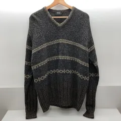 HUGO BOSS メンズ ニット セーター ウール シルク混 ヒューゴボス SGAW26-1232のサムネイル