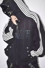 米必読 TH4SWE opium 短丈 ジップアップパーカー - メルカリ