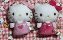 サンリオ ハローキティ 50周年 クージー 指 ぬいぐるみ キーホルダー いちご りんご まとめ