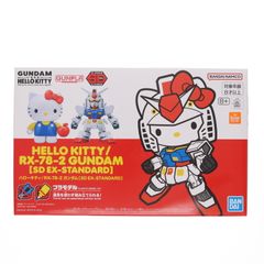 (재판매) SD EX-STANDARD 헬로 키티 / RX-78-2 건담 기동 전사 건담 × 헬로 키티 프라 모델 (5058924) 반다이 스피릿