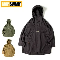 【新品】GRIP SWANY グリップスワニー GS ANORAK アノラック GSJ-85 【 難燃 焚き火 ジャケット アウター パーカー フーディ アウトドア キャンプ 】