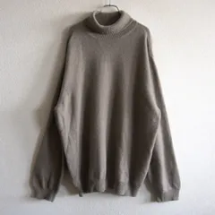 【カシミヤ100％】PAPAS 【タートルネックニット】L パパス グレー 26040313のサムネイル
