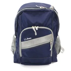 L.L.Bean エルエルビーン デラックス バックパック  ネイビー アウトドア リュックサック メンズ 古着