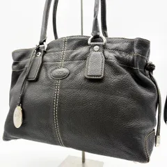 トッズ Tod's トートバッグ レザー ダークブラウン 本革 肩掛け  底鋲 ハンドバッグ レディース 人気 ブランド  上品 高級感 おしゃれ きれいめ 通勤 通学 ビジネス フォーマル 定番 トレンド