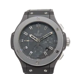 【中古】 HUBLOT ウブロ 301.CK.1140.RX ビッグバン エボリューション アイスバン ブラック セラミック タングステン 自動巻き メンズ腕時計 A2504291 【無料ギフトラッピング承ります】のサムネイル