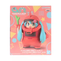 シャアザクぐるみ[初音ミクVer.] ガンダム45周年×初音ミク フィギュア プライズ(2796159) バンプレスト