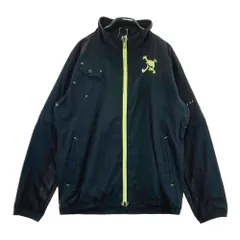 サイズ：L OAKLEY オークリー  2WAY ジップジャケット スカル刺繍 ブラック系 [240101665417] ゴルフウェア メンズ ストスト