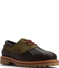 アルド メンズ シューズ ドレスシューズ レース レザー ALDO Mens Finn Leather Lace Up Duck Shoe Brown Multi ブラウンのサムネイル
